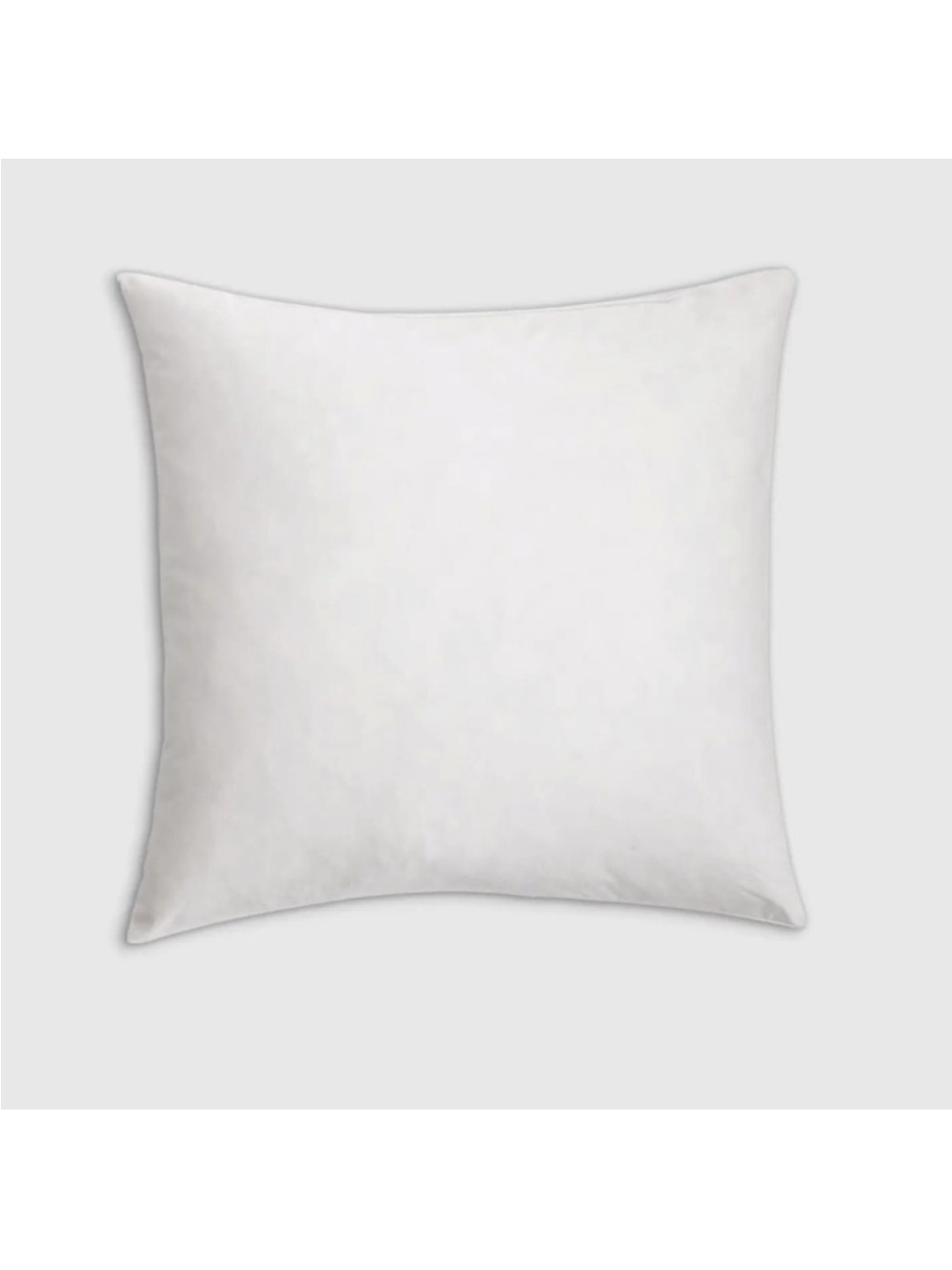 Quince Premium Feather Pillow Insert 26” x 26” 100% Cotton - NWOT